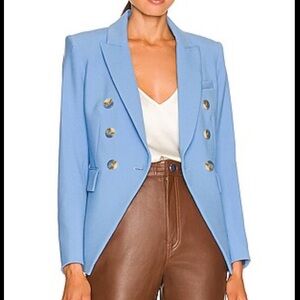 Veronica Beard Miller Dickey Jacket in Aero Blue- size 6